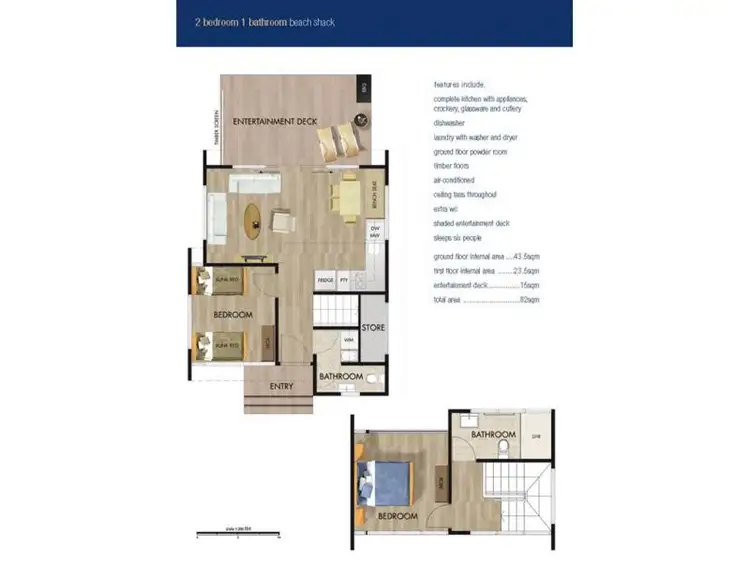 Floorplan of Homely unit listing, 5/7 Panorama Drive, Preston Beach WA 6215