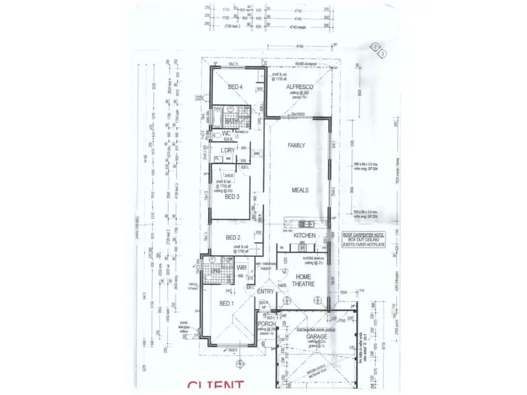 Floorplan of Homely house listing, 91 Shiraz Boulevard, Pearsall WA 6065