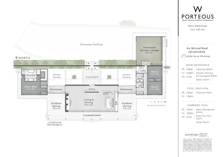 Floorplan of Homely house listing, 651 McLeod Road, Denmark WA 6333