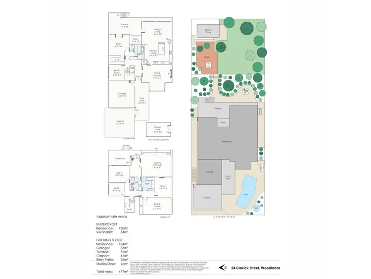 Floorplan of Homely house listing, 24 Carrick Street, Woodlands WA 6018
