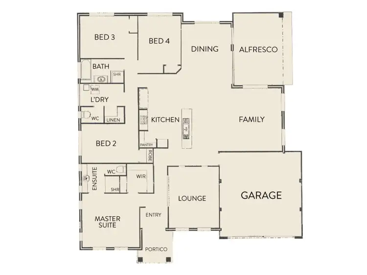 Floorplan of Homely house listing, 6 Catalpa Place, Falcon WA 6210