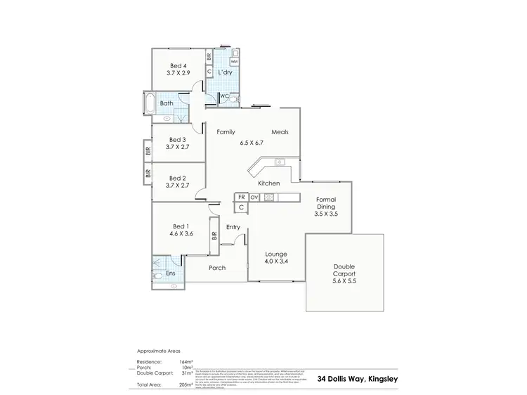 Floorplan of Homely house listing, Address available on request