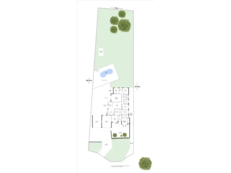 Floorplan of Homely house listing, 1 Bohemia Court, Helena Valley WA 6056
