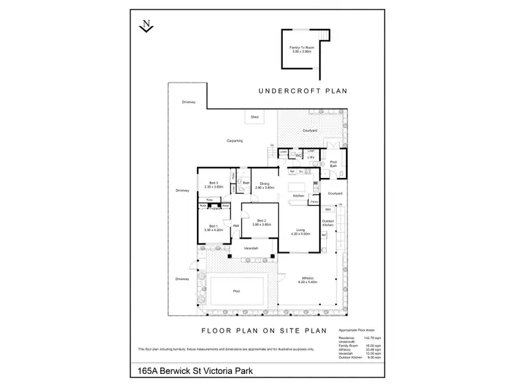 Floorplan of Homely house listing, 165A Berwick Street, Victoria Park WA 6100