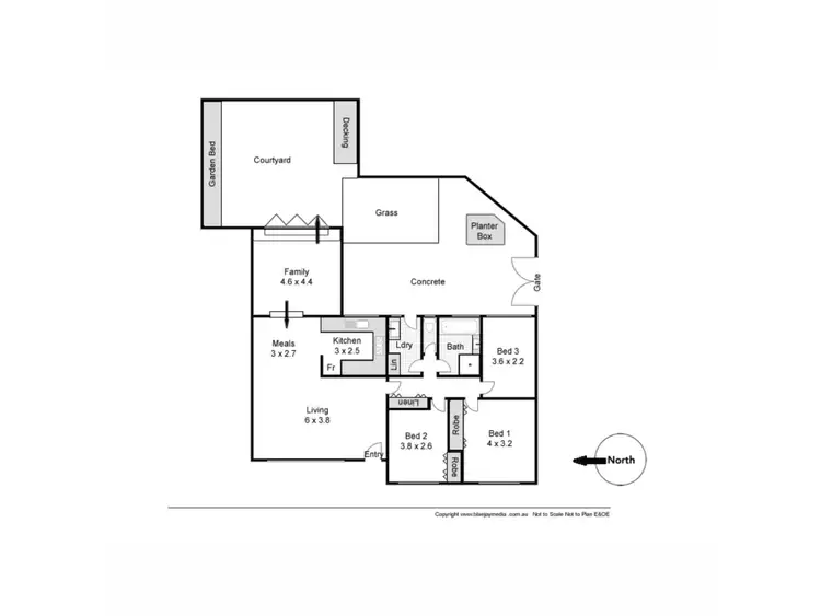 Floorplan of Homely house listing, 38 Pilgrim Way, Hamilton Hill WA 6163