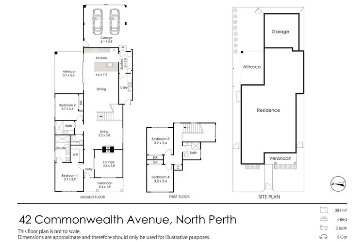 Floorplan of Homely house listing, 42 Commonwealth Avenue, North Perth WA 6006