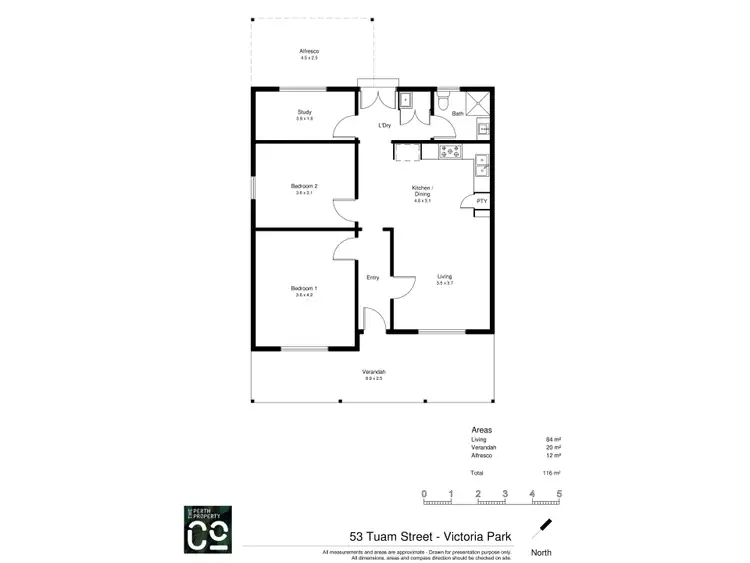 Floorplan of Homely house listing, 53 Tuam Street, Victoria Park WA 6100