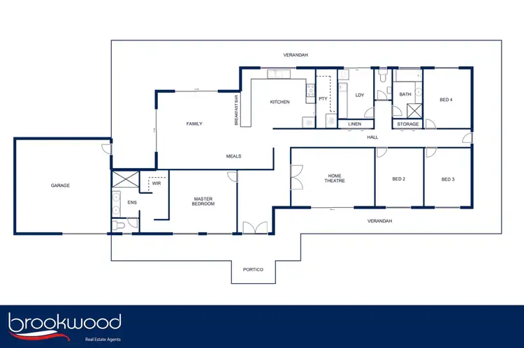 Floorplan of Homely house listing, 12 Plover Place, Bakers Hill WA 6562