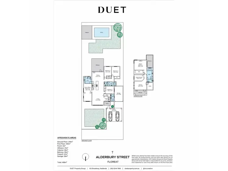Floorplan of Homely house listing, 7 Alderbury Street, Floreat WA 6014