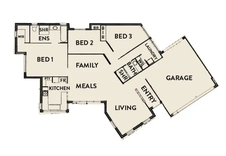 Floorplan of Homely house listing, 8 Saffron Loop, Falcon WA 6210