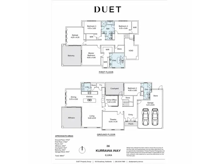 Floorplan of Homely house listing, 36 Kurrawa Way, Iluka WA 6028