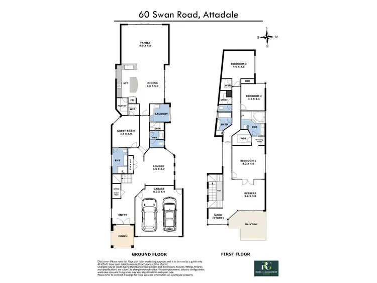 Floorplan of Homely house listing, 60 Swan Road, Attadale WA 6156