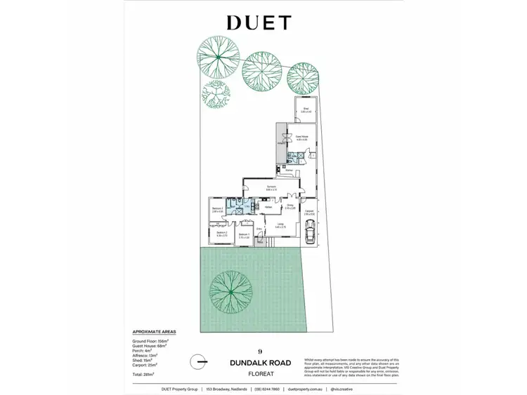 Floorplan of Homely house listing, 9 Dundalk Road, Floreat WA 6014
