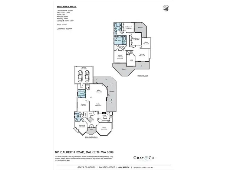 Floorplan of Homely house listing, 161 Dalkeith Road, Dalkeith WA 6009