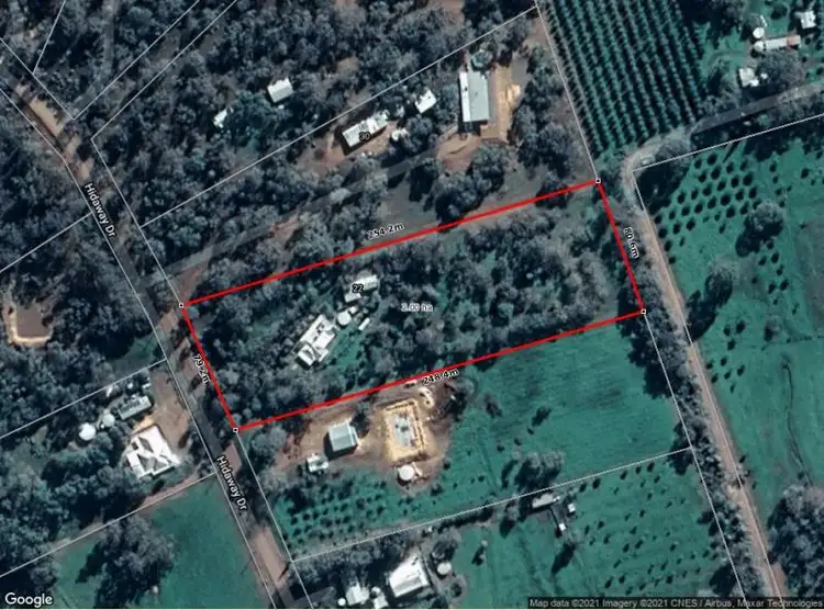 Floorplan of Homely house listing, 22 Hidaway Drive, Bindoon WA 6502