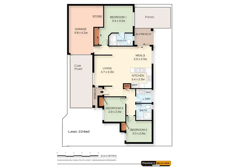 Floorplan of Homely house listing, 14c Noongah Place, Nollamara WA 6061