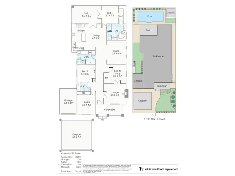 Floorplan of Homely house listing, 40 Sexton Road, Inglewood WA 6052