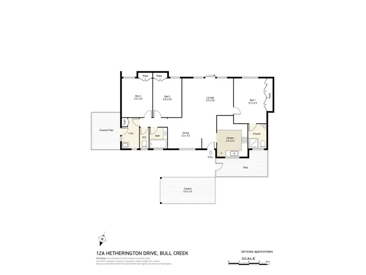 Floorplan of Homely house listing, 12A Hetherington Drive, Bull Creek WA 6149