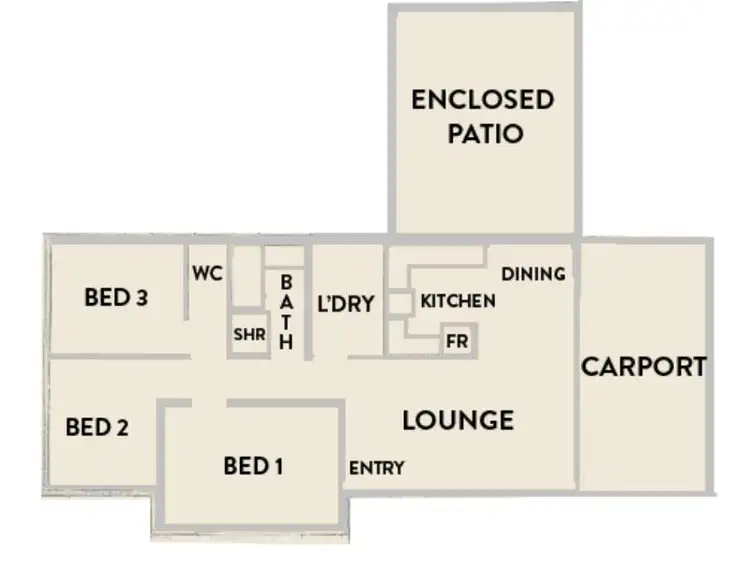 Floorplan of Homely house listing, 47 Luckhurst Drive, Mandurah WA 6210