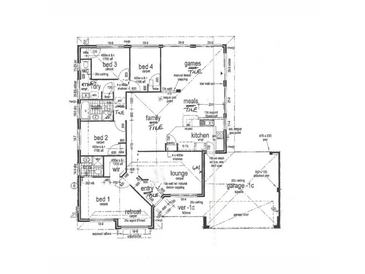 Floorplan of Homely house listing, 59 San Sebastian Boulevard, Port Kennedy WA 6172