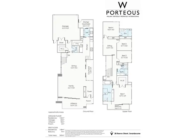 Floorplan of Homely house listing, 38 Reeve Street, Swanbourne WA 6010