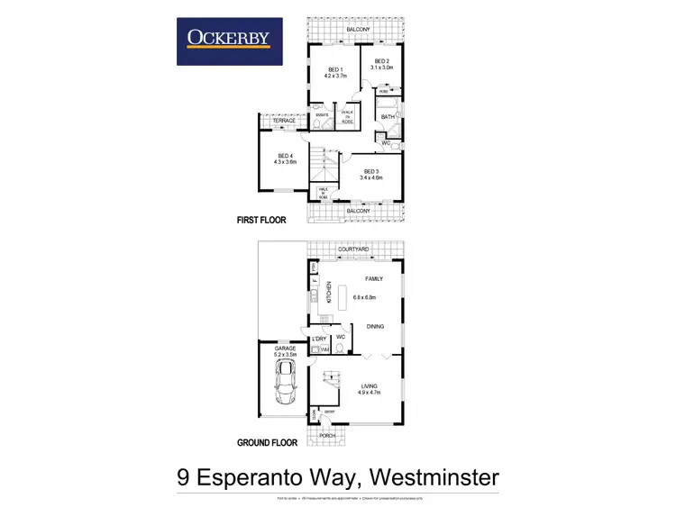 Floorplan of Homely house listing, 11 Esperanto Way, Westminster WA 6061