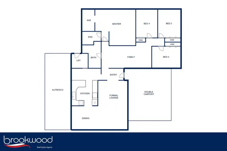 Floorplan of Homely house listing, 18 Blenheim Place, Swan View WA 6056