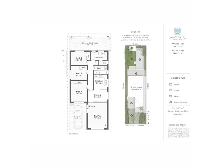 Floorplan of Homely house listing, 3A Charles Street, Shenton Park WA 6008
