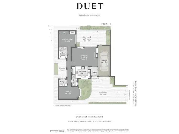 Floorplan of Homely villa listing, 3/112 Waratah Avenue, Dalkeith WA 6009