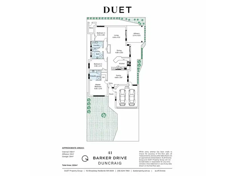 Floorplan of Homely house listing, 41 Barker Drive, Duncraig WA 6023