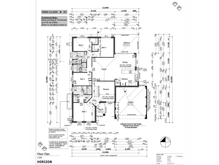 Floorplan of Homely house listing, 3 Ayres Link, Baldivis WA 6171