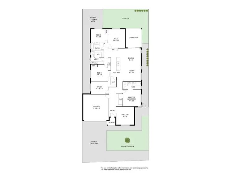Floorplan of Homely house listing, 22 Greystone Terrace, Helena Valley WA 6056