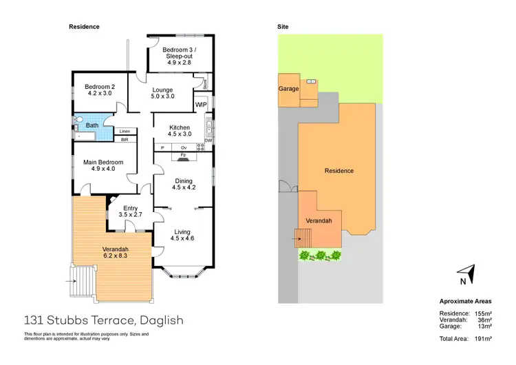 Floorplan of Homely house listing, 131 Stubbs Terrace, Daglish WA 6008