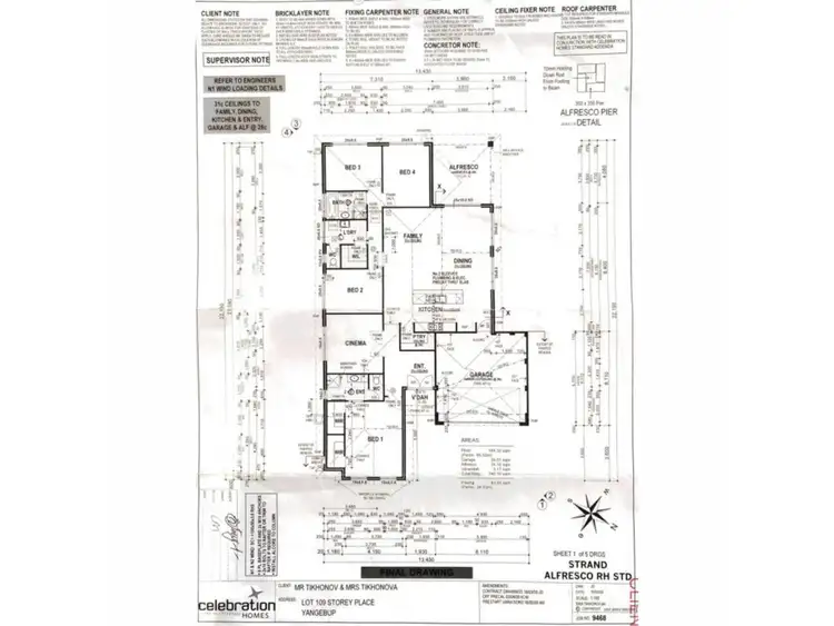 Floorplan of Homely house listing, 19 Storey Place, Yangebup WA 6164
