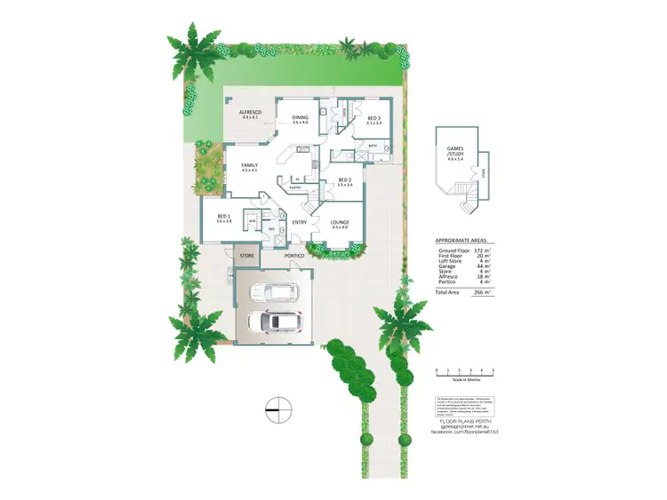 Floorplan of Homely house listing, 8A Hayward Way, Myaree WA 6154