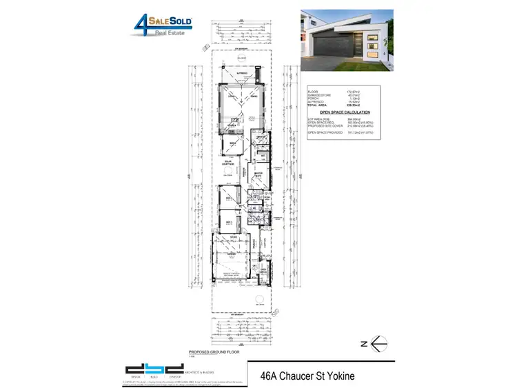 Floorplan of Homely house listing, 46A Chaucer Street, Yokine WA 6060