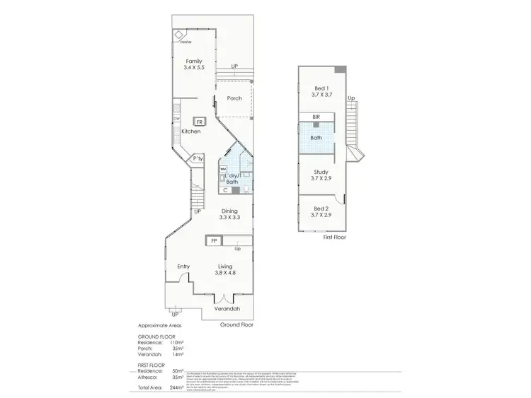 Floorplan of Homely house listing, Address available on request
