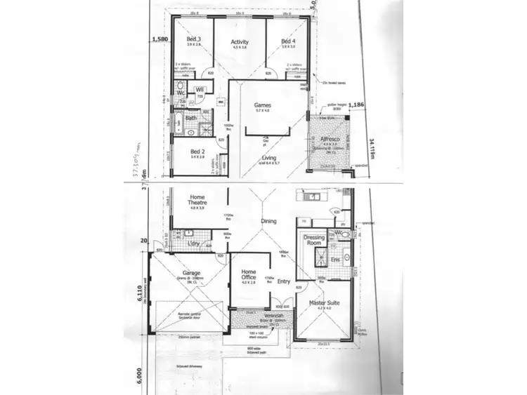 Floorplan of Homely house listing, 4 Clontarf Terrace, Canning Vale WA 6155