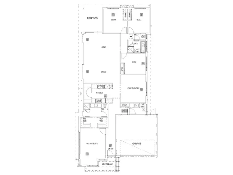 Floorplan of Homely house listing, 37 Colesbrook Drive, Byford WA 6122