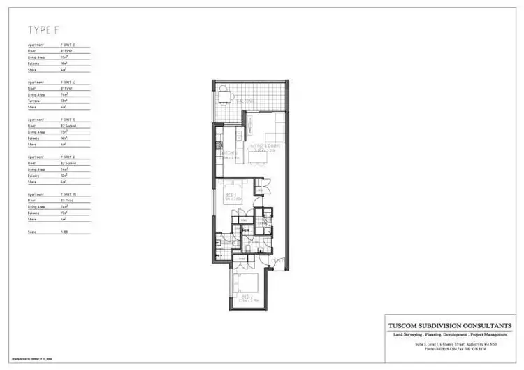 Floorplan of Homely apartment listing, 6/66 Tain Street, Ardross WA 6153
