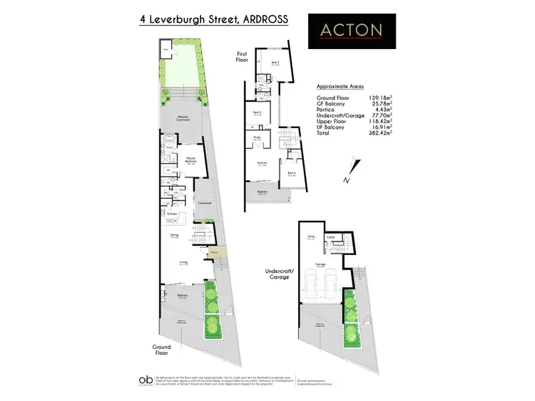 Floorplan of Homely house listing, 4a Leverburgh Street, Ardross WA 6153