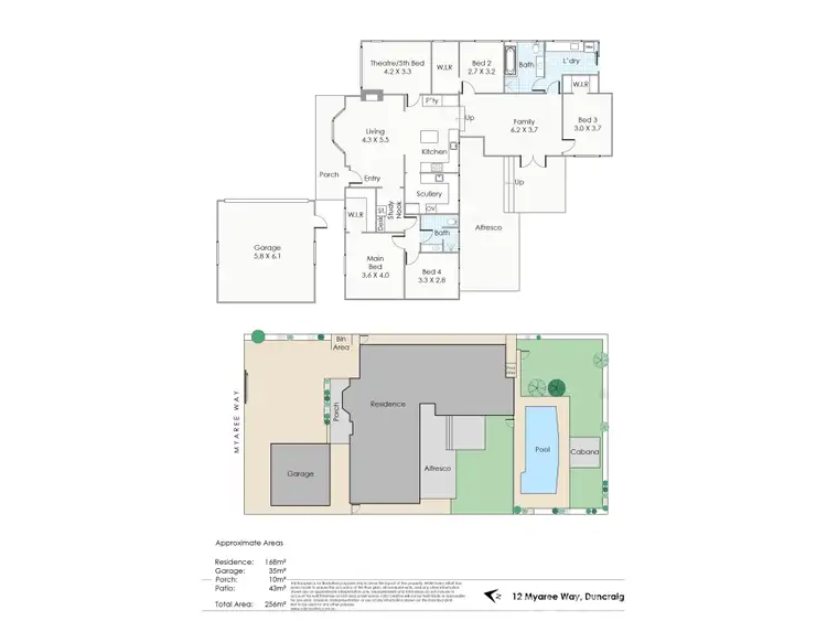 Floorplan of Homely house listing, 12 Myaree Way, Duncraig WA 6023
