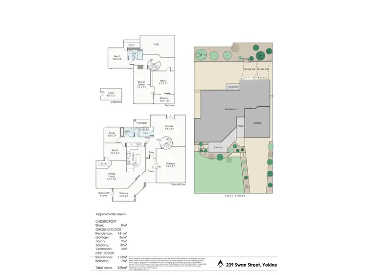 Floorplan of Homely house listing, 239 Swan Street, Yokine WA 6060