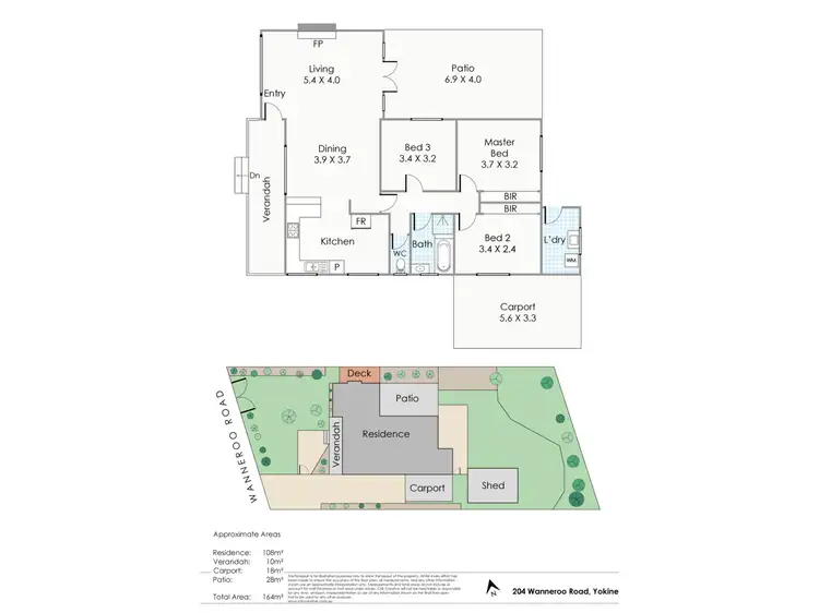 Floorplan of Homely house listing, 204 Wanneroo Road, Yokine WA 6060
