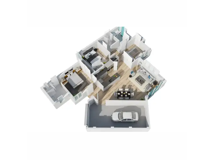 Floorplan of Homely villa listing, 1C Norwell Road, Balga WA 6061