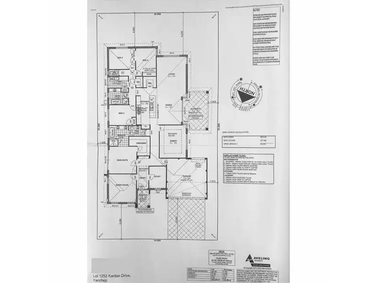 Floorplan of Homely house listing, 39 Kardan Drive, Yanchep WA 6035