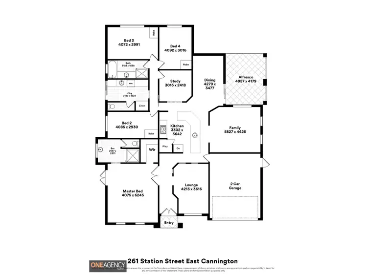 Floorplan of Homely house listing, 261 Station Street, East Cannington WA 6107