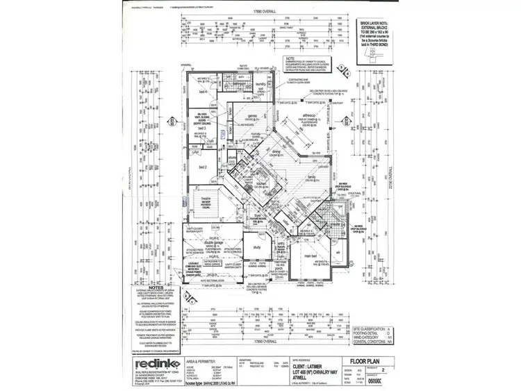 Floorplan of Homely house listing, 5 Chivalry Way, Atwell WA 6164