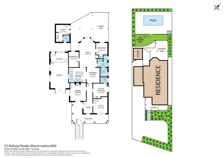 Floorplan of Homely house listing, 127 Railway Parade, Mount Lawley WA 6050