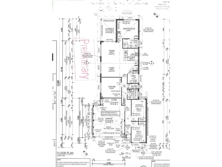 Floorplan of Homely house listing, 5 Lytham Lane, Meadow Springs WA 6210